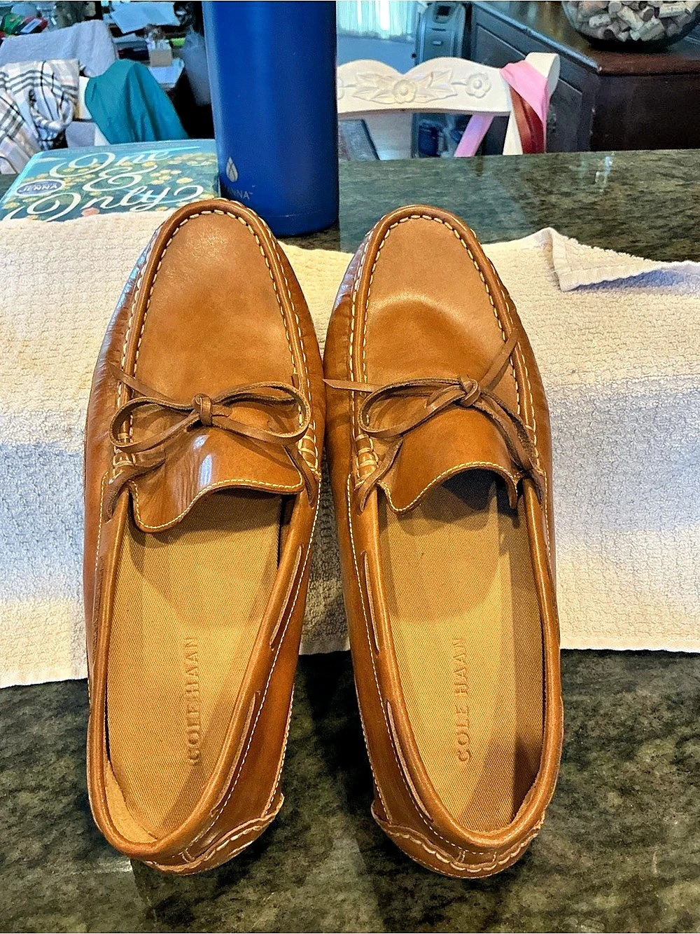 Cole Haan Men's Brown Boat Shoes US 11.5M